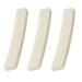 3 Pcs Electric Guitar Nut Bridge Adjustment Nuts Guitars Beef Bone Natural Blanks