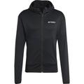 adidas Terrex Herren Xperior Light Hoodie Jacke (Größe M, schwarz)