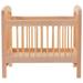 Wood Baby Toys Furniture House Accessories Miniature Crib Doll Crib Decorate Decorations Wooden Child