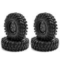 Carevas Tyre RC Car SCX10 90046 90047 Wheel Rims 1/10 90046 90047 CC10 Rims 1/10 SCX10 90047 CC10 RC Tires Wheel Rims Car Tires Wheel RC Crawler Rubber Crawler Rubber Tires 1/10 SCX10 90046 PAPAPI