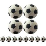 12pcs Mini Soccer Balls Dollhouse Soccer Balls Miniature Sports Balls Mini Soccer Ball for Doll House