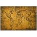 GZHJMY Vintage World Map Grunge Jigsaw Puzzles for Adults 500 Pieces Puzzle Buffalo Games Easy to Solve Fun Game for Family Children DIY Games Gifts