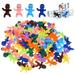 100 Pcs Ice Cube Decor Tiny Dolls Party Favor Small Babies Dolls Little Doll Food Party Supplies Plastic Baby