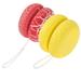 2 Pcs Yo-Yo Childrenâ€™s Toys Kids Toys Toy for Kids Wooden Toy Portable Yo Yo Toys Kids Fingertip Ball Child Toddler