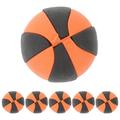 6 Pcs Sport Balls Indoor Soccer Ball Toys Outdoor Statues Doll Basketball Decors Mini House Decorations Ball Model Ornaments Decorations Basketball Rubber