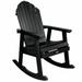 highwood Hamilton Outdoor Rocking Chair Weathered Acorn