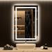 24x36 LED Mirror for Bathroom Lighted Vanity Mirror for Wall Dimmable Anti-Fog Shatter-Proof - White