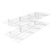 FLEXIMOUNTS 2-Pack Wall Shelf Steel Garage Shelving Storage Rack 24 by 72 (2x6 ft) White