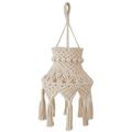 Hanging Lamp Hanging Lamp Macrame Lamp Shade Hanging Pendant Light Office Bedroom Living Nursery Dorm Bohemian Home Decor ( Lightbulb Not Included ) Hanging Light Hanging Light