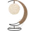 Moon Takraw Lantern Desk Light Night Lamp for Bedroom Rattan Moon Lamp Bedroom Table Lamp