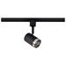 Nuvo Lighting 12 Watt LED Small Cylindrical Track Head 3000K Matte Black and Brushed Nickel Finish