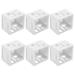 6pcs Blind Bracket Blind Hold Down Bracket 1 inch Blind Holder Mini Blind Bracket