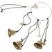 Metal Wind Bell Witch Chime Ornament Chimes House Decorations for Home Bedroom Decore Stuff Hanging