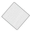 Stainless Steel BBQ Mesh Barbecue Accessory Baking Pan Griddle Mat Outdoor Grill Net Air Fryer Oven Grills