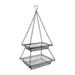 Spring Savings Clearance Items Home Deals!Zeceoua Bird Feeder Stand for Outside Bird Feeders for Outdoors Outdoor Suspended Double Layer Bird Feeder Garden Bird Feeder Bird Cage