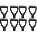 8 Pcs Shovel Handle Scoop Shovel Iron Shovel Handle D Grip Handle Snow Scoop Handle Shovel Handle Shovel Parts