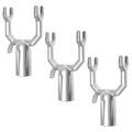 15 Pcs Clothes Rail Fork Replacement Pole Parts Coat Hangers Drying Rack Home Goods