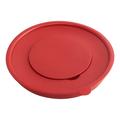 Anti- Cover for Egg Basin Mixing Bowl Covers Egg Guard Egg Bowl Whisks Lids Salad Bowl for Kitchen Cooking Tools 24cm Red