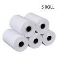 OWSOO Thermal Paper Roll 57 * Portable Thermal Printer Notes Papers Portable * 30mm Questions * 25mm Questions Paper Roll Portable ERL Printer 5730mm Daseey question Paper ERL QINQUAN Paper ERL Paper