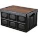 Storage Bins Storage Stackable Bins Plastic Sundries Organizer Home Storage Case Foldable Storage Box Photo Wood