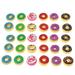 30 Pcs Rubber Band Gifts The Lovely Kids Erasers Pen for Plaything Mini Donut Charms Toy Childrenâ€™s Toys Pupils