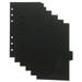 6 Sheets Inner Page Divider of Handbook Binder Clips Dividers Indexing Accessories Folder for Rings Labels