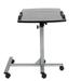 UBesGoo Laptop Table 5 Wheels Height Adjustable Multifunctional Mobile Laptop Stand Black