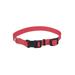 CoastalÂ® Tuff Buckle Adjustable Nylon Dog Collar- Red