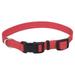 CoastalÂ® Tuff Buckle Adjustable Nylon Dog Collar- Red