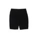 Nicole Miller New York Shorts: Black Solid Bottoms - Women's Size Large