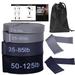 Nebublu Latex Resistance Bands Set for Yoga Pilates Workout - Sculpt and Tone Your Body with this Exercise Band Includes Storage Bag!