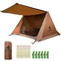 Geer Top Tents Dual-Layer Tent Outdoor Rainproof -Proof Tent Picnic Tent 2-Person Dual-Layer Tent Shelter Windproof Rainproof Portable Dual-Layer Picnic Ideal Rainproof Top Dual-Layer