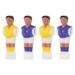 4 Pcs Childrenâ€™s Toys Nut and Bolt Football Puppet Mini Football Player Mini Soccer Game Kids Football Players Man