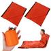 2 Pcs Sleeping Bag Sack Emergency Blanket Bags Lightweight Warm Keeping Survival Camping Thermal Individual