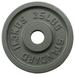 Olympic Weight Plates 35LB Plates Standard 2 Exercise Weights Weightlifting and Bodybuilding Black - 25lbs
