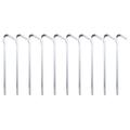 12 Pcs Tent Pegs Camping Accessories Outdoor Tent Accessory Stakes Garden Picket Outdoor Accessories Tent Fixing Nail