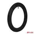 JILUER tire x 3.0 Inch Tires Snow Tire Bike Tires Snow Rubber Bike Tires 3.0 Inch Fat 20 x 3.0 Inner Tube Tire Fat Tyre Fat Bike XINZY Tire Outer Tube Bike Tube 20 QISUO Outer Tube Inner HUIOP tire