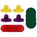 Air Hockey Paddles Plastic Parts Putter Table Pucks and Pushers Replacement Accessory