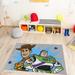 Disney Pixar Kids Plush Toy Story Friends Pixar Youth Printed Friends Area Rug 3x5