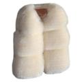 Cathalem Big Kid Coat Toddler Coats Kids Coat Girls Vest Winter Warm Coat Jacket Cute Thick Clothes Long Cape Coat (Beige 6 Years)