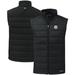 Men's Cutter & Buck Black Pittsburgh Steelers Primary Mark Evoke PrimaLoft Hybrid Eco Softshell Recycled Full-Zip Vest