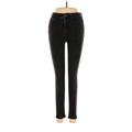 J.Crew Factory Store Jeggings - Low Rise: Black Bottoms - Women's Size 28 - Dark Wash