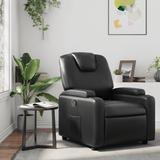 vidaXL Recliner Chair Wingback Furniture Home Theater Cinema Faux Leather