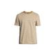 Fred Perry Men's Fine Stripe Heavy Weight T-Shirt White