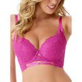 Gossard Womens Suspense Longline Bra - Fuchsia - Pink Polyamide - Size 36A