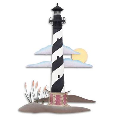 Cape Hatteras Lighthouse Wall Sculpture White , White