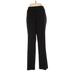 Ann Taylor LOFT Outlet Dress Pants - High Rise Boot Cut Trouser: Black Bottoms - Women's Size 8