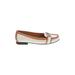 Etienne Aigner Flats: Ivory Shoes - Women's Size 9 1/2 - Almond Toe
