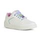 Sneaker GEOX "J WASHIBA GIRL D" Gr. 28, bunt (weiß, multi) Kinder Schuhe Sneaker