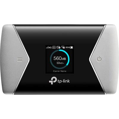 TP-LINK 4G/LTE-Router "M7650 Mobiler", schwarz (schwarz, grau), B:11,25cm H:1,6cm T:6,65cm, Router